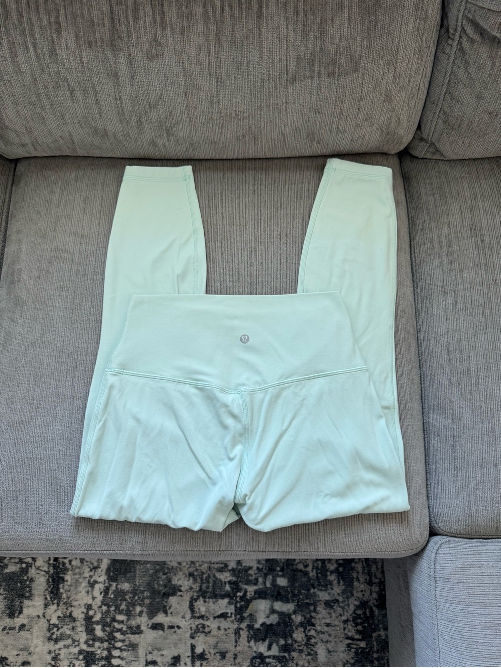 lululemon athletica Mint Green High-Rise Leggings